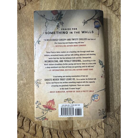 Something In The Walls by Daisy Pearce Hardcover Book - Picture 2 of 7